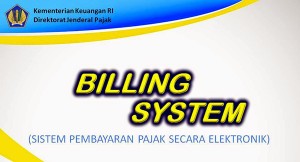 e-Billing Cara Mudah Bayar Pajak