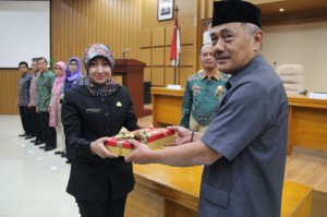 Serah Terima Jabatan di Dinas Pendapatan Provinsi Jawa Barat