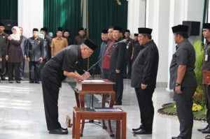 Pengangkatan dan Pemindahan Jabatan di Lingkungan Dispenda