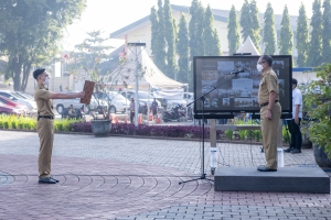 Apel Pagi dan Silaturahim Bapenda Jabar Secara Hybrid