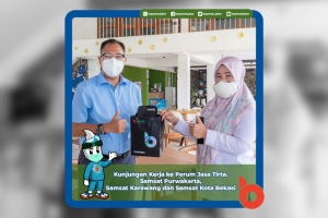 Silaturahim Kepala Bapenda Jabar ke PT. Jasa Tirta II dan P3D Kab Purwakarta, Kab Karawang dan Kota Bekasi