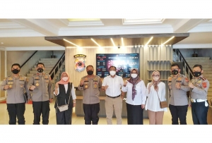 Koordinasi Deklarasi Komitmen Bersama Pembangunan Zona Integritas dengan Pihak Kepolisan Jawa Barat
