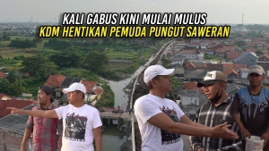 KALI GABUS KINI MULAI MULUS | KDM HENTIKAN PEMUDA MUNGUT SAWERAN DI JALAN