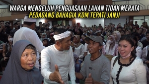 WARGA MENGELUH PENGUASAAN LAHAN TIDAK MERATA | PEDAGANG BAHAGIA KDM TEPATI JANJI