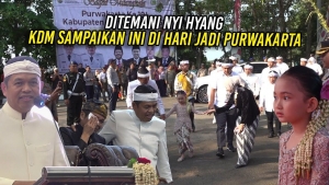 DITEMANI NYI HYANG – KDM SAMPAIKAN INI DI HARI JADI PURWAKARTA