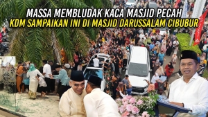 MASSA MEMBLUDAK – KACA MASJID PECAH | KDM SAMPAIKAN INI DI MASJID DARUSSALAM CIBUBUR