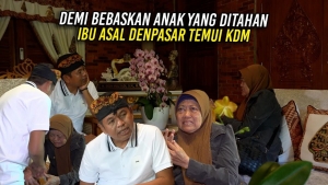 DEMI BEBASKAN ANAK YANG DITAHAN – IBU SUSILOWATI ASAL DENPASAR BALI TEMUI KDM