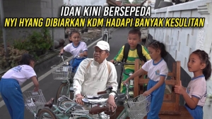 IDAN KINI BERSEPEDA | NYI HYANG DIBIARKAN KDM HADAPI BANYAK KESULITAN