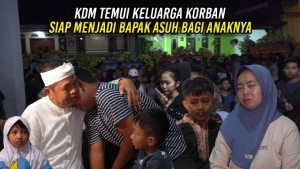 KDM TEMUI KELUARGA KORBAN | SIAP MENJADI BAPAK ASUH BAGI ANAKNYA
