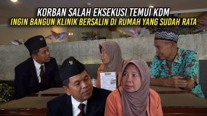KORBAN SALAH EKSEKUSI TEMUI KDM | INGIN BANGUN KLINIK BERSALIN DI RUMAH YANG SUDAH RATA