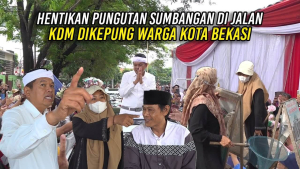 HENTIKAN PUNGUTAN SUMBANGAN DI JALAN | KDM DIKEPUNG WARGA KOTA BEKASI