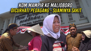 MAMPIR KE MALIOBORO | KDM DICURHATI PEDAGANG AIR MINERAL SUAMINYA SAKIT JANTUNG