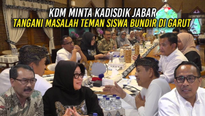 KDM Minta Kadisdik Jabar Tangani Masalah Teman Dekat Siswa Bundir Di Garut