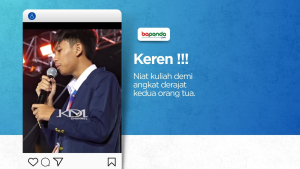 Keren Niat Kuliah Demi Angkat Derajat Kedua Orang Tua