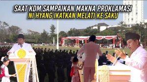 SAAT KDM SAMPAIΚΑΝ ΜΑΚΝΑ PROKLAMASI – NYI HYANG IKATKAN MELATI KE SAKU