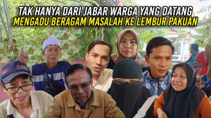 TAK HANYA DARI JABAR – PULUHAN WARGA TIAP HARI MENGADU BERAGAM MASALAH KE LEMBUR PAKUAN