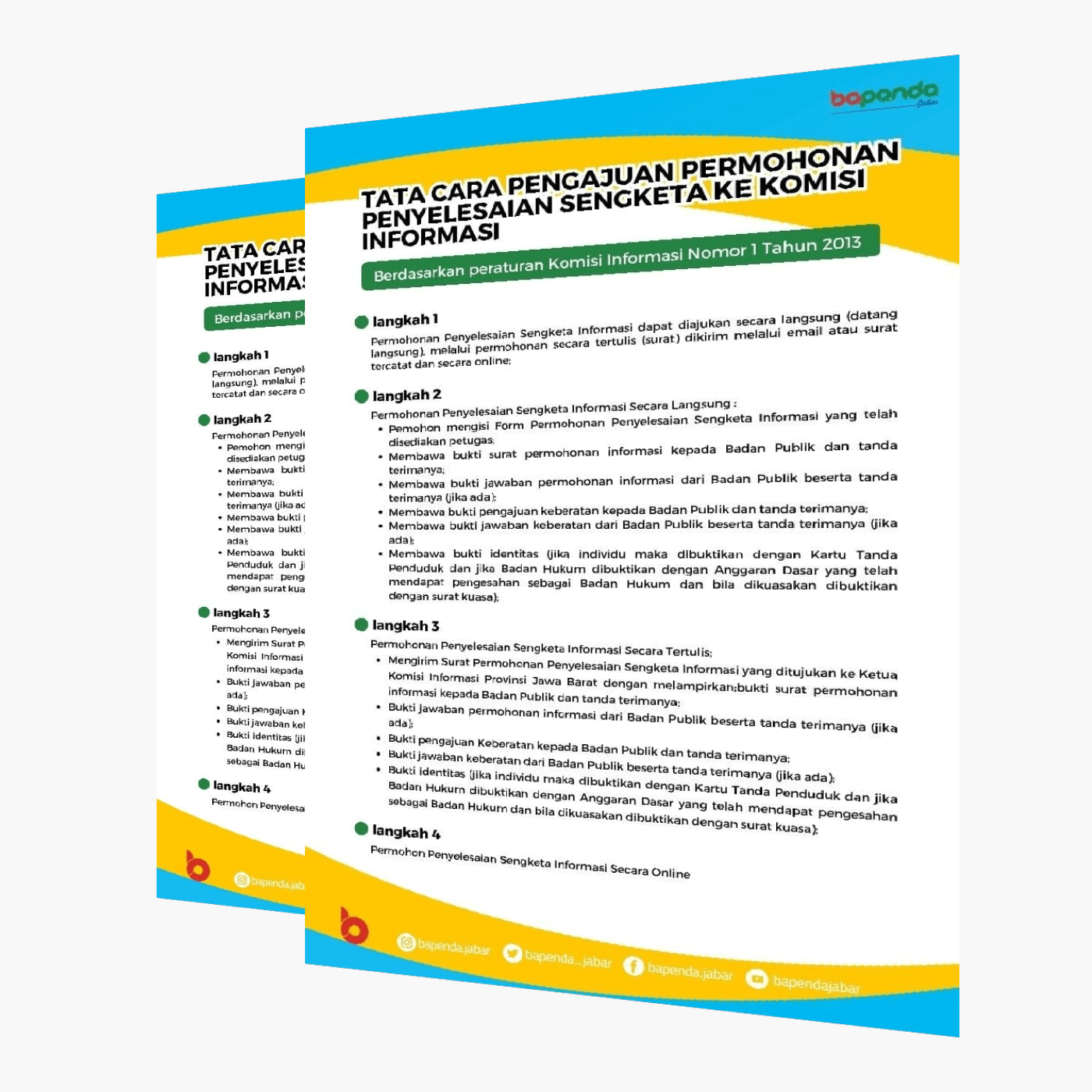 tata cara pengajuan permohonan ke komisi informasi