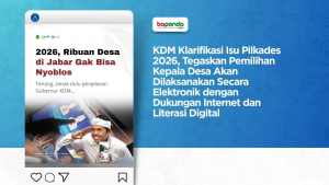 KDM Klarifikasi Isu Pilkades 2026, Tegaskan Pemilihan Kepala Desa Akan Dilaksanakan Secara Elektronik dengan Dukungan Internet dan Literasi Digital