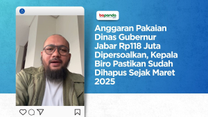 Anggaran Pakaian Dinas Gubernur Jabar Rp118 Juta Dipersoalkan, Kepala Biro Pastikan Sudah Dihapus Sejak Maret 2025