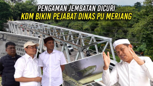 PENGAMAN JEMBATAN DICURI | KDM BIKIN PEJABAT DINAS PU MERIANG DIAJAK GENJOT PEMBANGUNAN