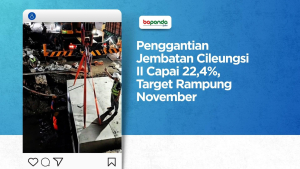 Penggantian Jembatan Cileungsi II Capai 22,4%, Target Rampung November