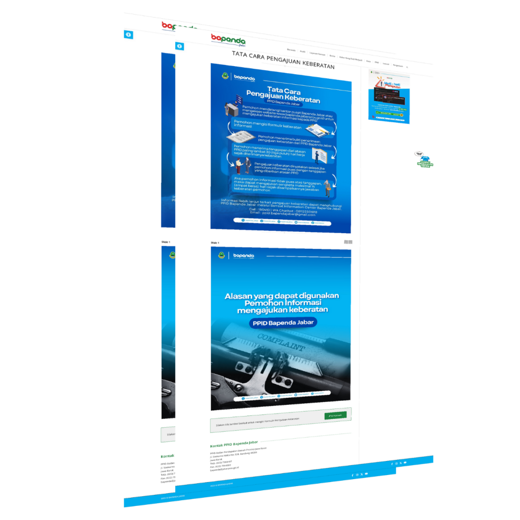 alasan keberatan informasi