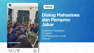 Dialog Mahasiswa dan Pemprov Jabar: Gubernur Paparkan Program Pembangunan untuk Rakyat