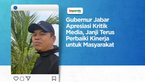Gubernur Jabar Apresiasi Kritik Media, Janji Terus Perbaiki Kinerja untuk Masyarakat