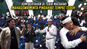KDM BERTAHAN DI TERIK MATAHARI | MAHASISWA MINTA PINDAH KE TEMPAT TEDUH