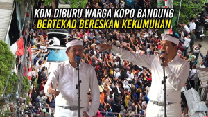 KDM DIBURU WARGA KOPO, BANDUNG | BERTEKAD BERESKAN KEKUMUHAN