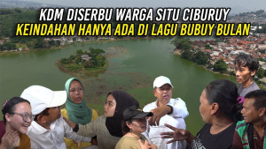 KDM DISERBU WARGA SITU CIBURUY | KEINDAHAN HANYA ADA DI LAGU BUBUY BULAN
