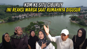 KDM KE SITU CIBURUY | INI REAKSI WARGA SAAT RUMAHNYA DIGUSUR