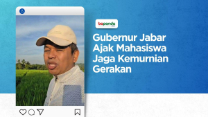 Gubernur Jabar Ajak Mahasiswa Jaga Kemurnian Gerakan dan Tegaskan Pembangunan dengan Keikhlasan