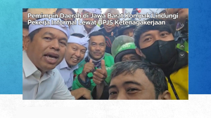 Pemimpin Daerah di Jawa Barat Kompak Lindungi Pekerja Informal Lewat BPJS Ketenagakerjaan