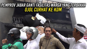 PEMPROV JABAR GANTI FASILITAS WARGA YANG TERBAKAR | OJOL CURHAT KE KDM