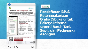 Pendaftaran BPJS Ketenagakerjaan Gratis Dibuka untuk Pekerja Informal seperti Buruh Tani, Supir, dan Pedagang Asongan
