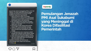 Pemulangan Jenazah PMI Asal Sukabumi yang Meninggal di Korea Difasilitasi Pemerintah
