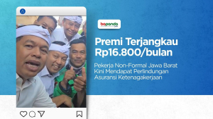 Pekerja Non-Formal Jawa Barat Kini Mendapat Perlindungan Asuransi Ketenagakerjaan