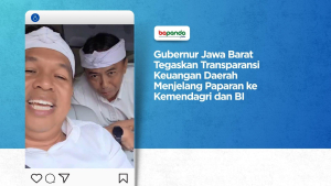 Gubernur Jawa Barat Tegaskan Transparansi Keuangan Daerah Menjelang Paparan ke Kemendagri dan BI