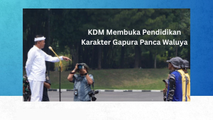 KDM Membuka Pendidikan Karakter Gapura Panca Waluya