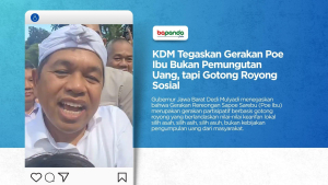 KDM Tegaskan Gerakan Poe Ibu Bukan Pemungutan Uang, tapi Gotong Royong Sosial