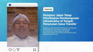 Pemprov Jabar Tetap Prioritaskan Pembangunan Infrastruktur di Tengah Penurunan Dana Transfer