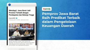 Pemprov Jawa Barat Raih Predikat Terbaik dalam Pengelolaan Keuangan Daerah