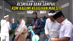 RESMIKAN BANK SAMPAH | KDM KAGUMI KEGIGIHAN MAK SITI FATINAH  