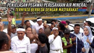 PENJELASAN PEGAWAI PERUSAHAAN AIR MINERAL DAN MASYARAKAT BERBEDA | INI LANGKAH KDM