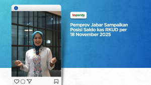 Pemprov Jabar Sampaikan Posisi Saldokas RKUD per 18 November 2025