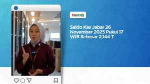 Saldo Kas Jabar 26 November 2025 Sebesar 2,144 T
