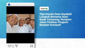 Tiga Kepala Desa Sepakati Langkah Bersama Atasi Banjir Karawang, Pemprov Jabar Pastikan Program Berjalan Kondusif