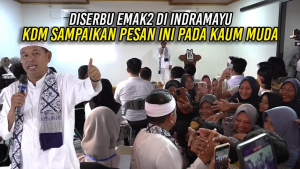 DISERBU EMAK2 DI INDRAMAYU | KDM SAMPAIKAN PESAN INI PADA KAUM MUDA
