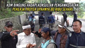 KDM Bingung Hadapi Konsultan Pengawas Jalan | Pekerja Proyek Upahnya 80 Ribu Sehari
